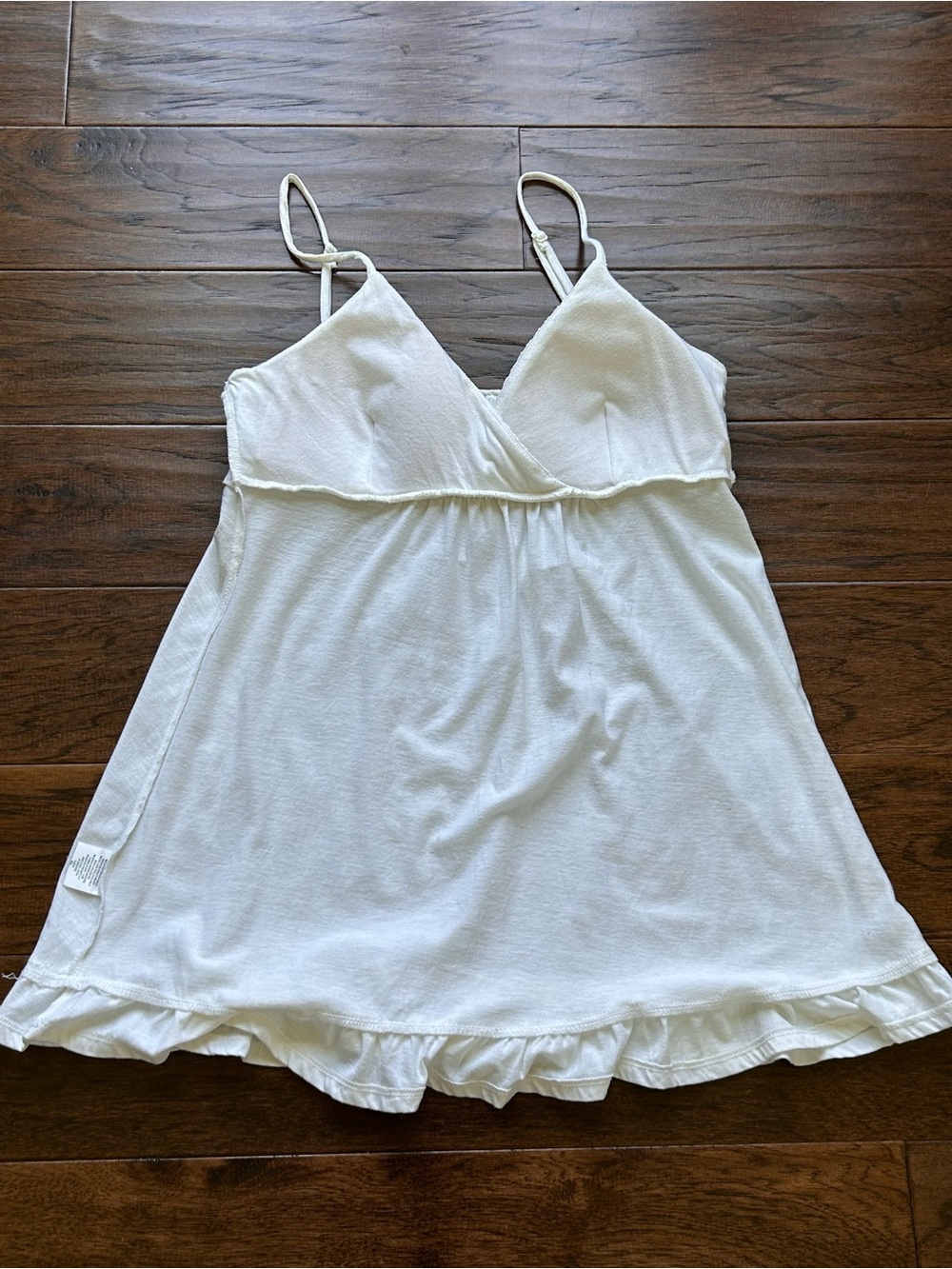 Y2K VTG Derek Heart sz Large baby doll top - Picture 7 of 7